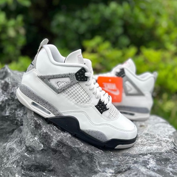 Air Jordan 4 Retro White Cement Men’s - Picture 1 of 7